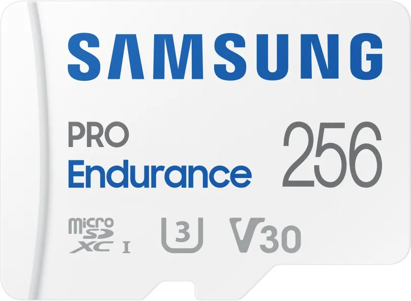 Pamäťová karta Samsung MicroSDXC 256GB PRO Endurance + SD adaptér