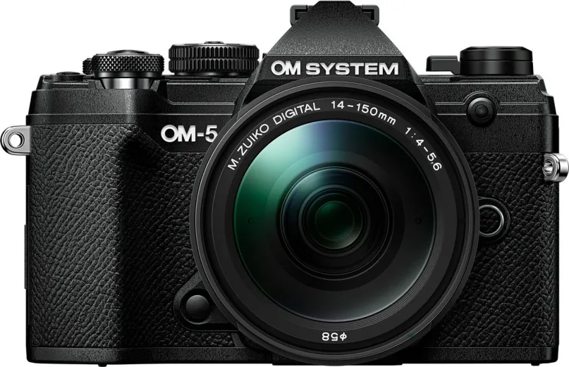 Digitálny fotoaparát OM SYSTEM OM-5 + ED 14-150 mm f/4,0-5,6 II EZ čierny