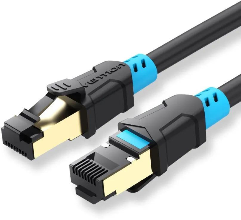 Sieťový kábel Vention Cat.6 SFTP Patch Cable 1.5M Black