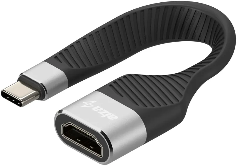 Redukcia AlzaPower FlexCore USB-C 3.2 Gen 2 to HDMI 4K 60Hz čierna