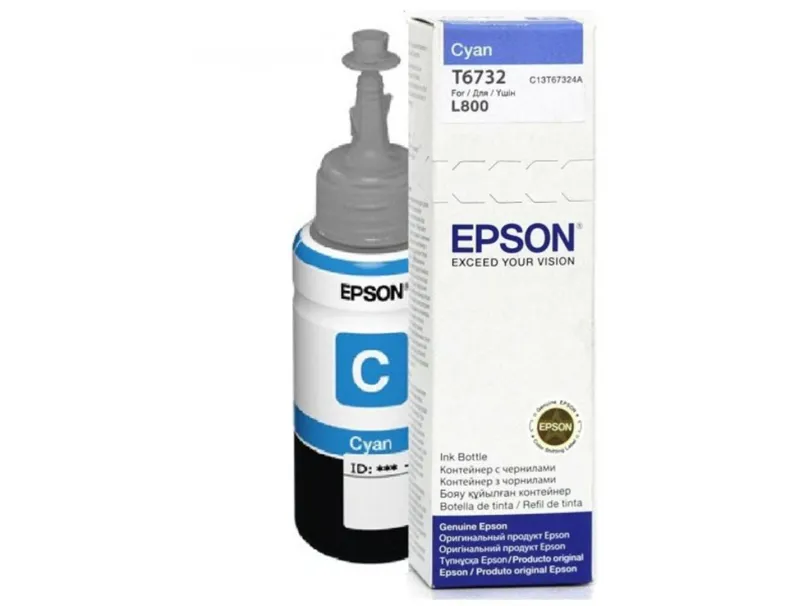 Atrament do tlačiarne Epson T6732 azúrová
