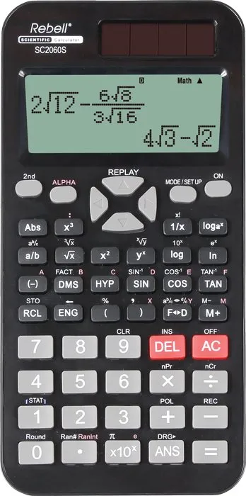 Kalkulačka REBELL SC2060S čierna