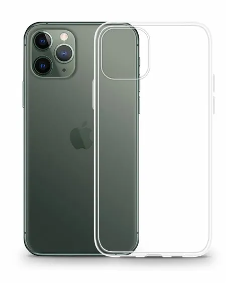 Kryt na mobil Lenu Transparent pre iPhone 11 Pro Max