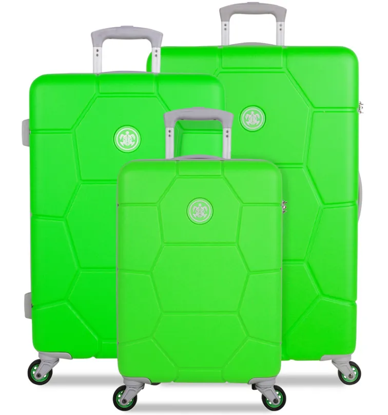 Sada cestovných kufrov SUITSUIT® TR-1251/3 ABS Caretta Active Green