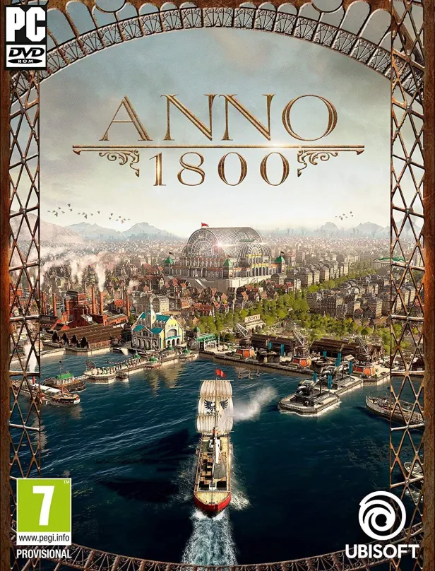 Hra na PC ANNO 1800, krabicová verzia, žáner: stratégia, - Obľúbená budovateľská stratégia