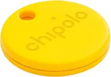 Bluetooth lokalizačný čip CHIPOLO ONE – smart lokátor na kľúče, žltý