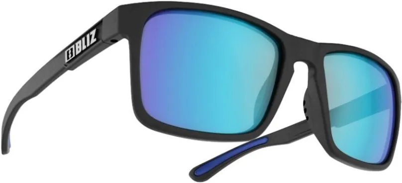 Slnečné okuliare Bliz LUNA Matt Black Smoke w Blue Multi Cat.3