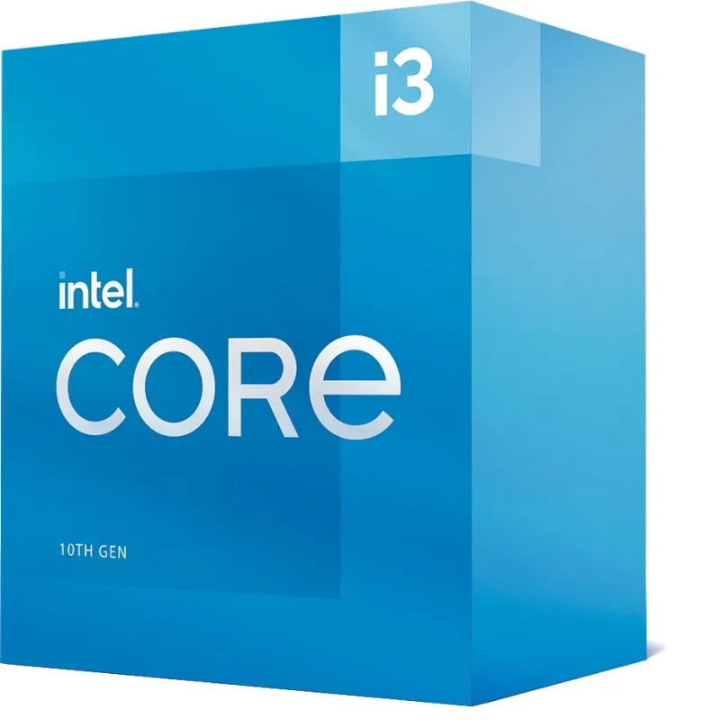 Procesor Intel Core i3-10105, 4 jadrový, 8 vlákien, 3,7 GHz (TDP 65W), Boost 4,4 GHz, 6MB