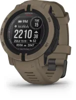 Chytré hodinky Garmin Instinct 2 Solar Tactical Coyote Tan, pre mužov aj ženy, s ovládaním