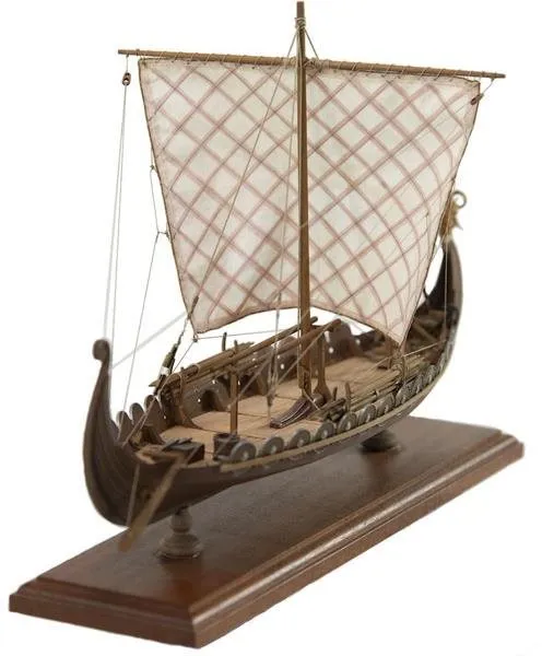Model lode Amati Oseberg vikingská loď 1:50 kit