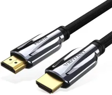 Video kábel Vention HDMI 2.1 Cable 8K Nylon Braided 1.5m Black Metal Type