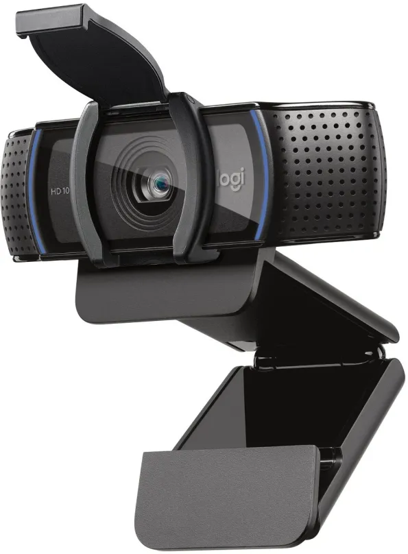 Webkamera Logitech C920s HD Pro, s rozlíšením Full HD (1920 x 1080 px), fotografie až 2 Mp