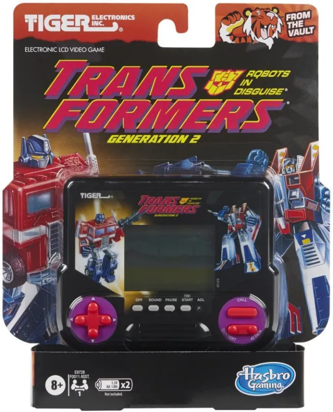 Figúrka Transformers konzola Tiger Electronics
