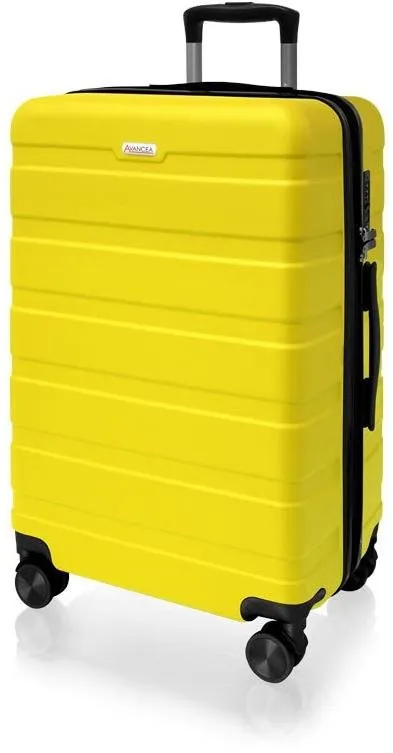 Cestovný kufor Avancea Cestovný kufor DE2708 žltý M
