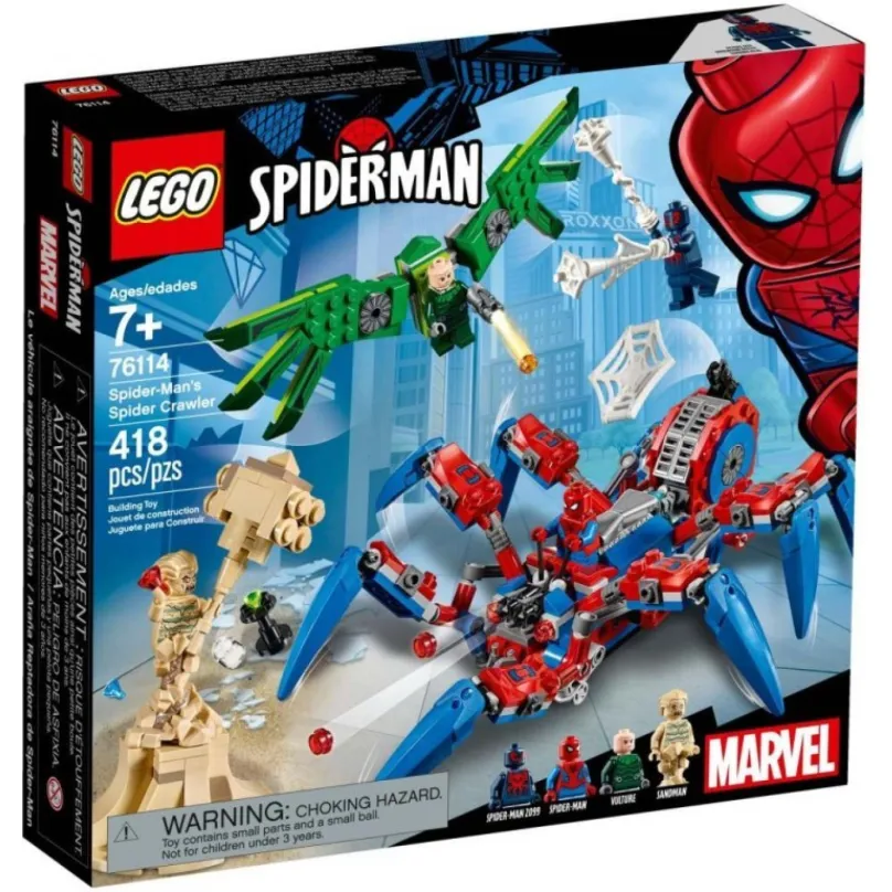 LEGO stavebnice LEGO Super Heroes 76114 Spider-Manov pavoukolez