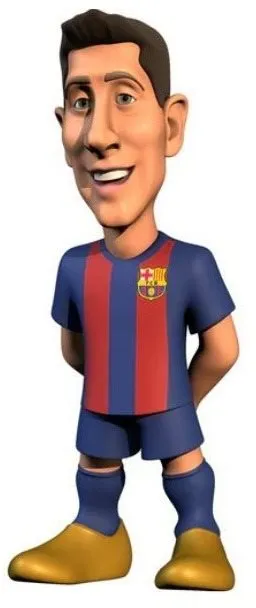 Figúrka MINIX Futbal: FC Barcelona - Lewandowski
