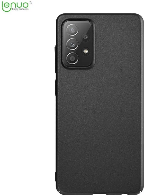 Kryt na mobil Lenuo Leshield pre Samsung Galaxy A52/A52 5G/A52s čierny