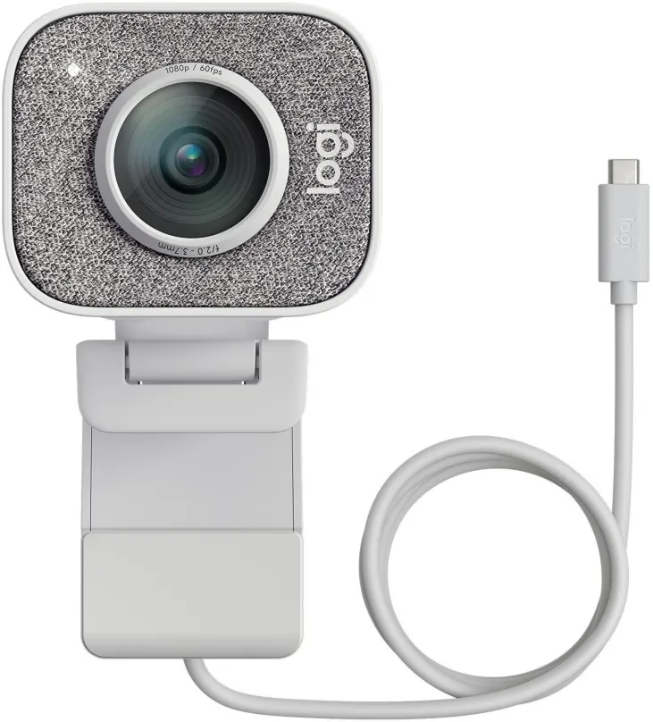 Webkamera Logitech C980 StreamCam White, video až 1920x1080, automatické zaostrovanie, int