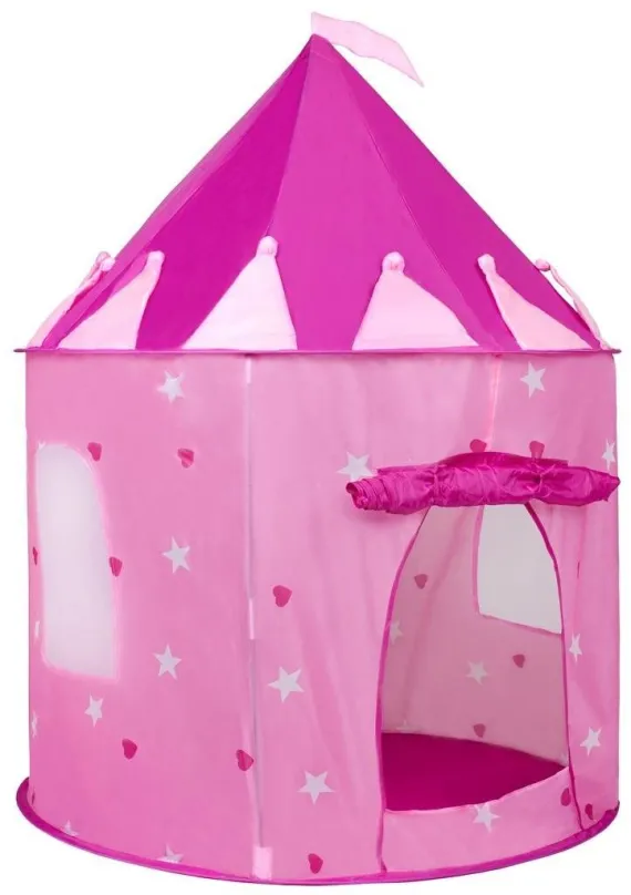 Detský stan BABY MIX detský stan hrad ružový
