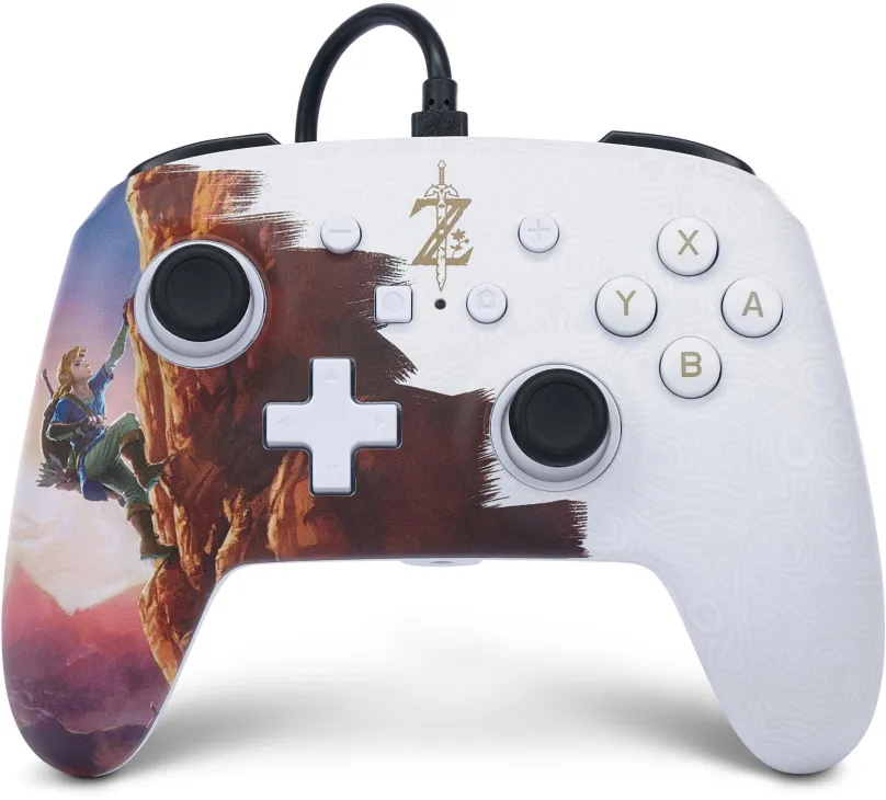 Gamepad PowerA Enhanced Wired Controller pre Nintendo Switch - Hero's Ascent