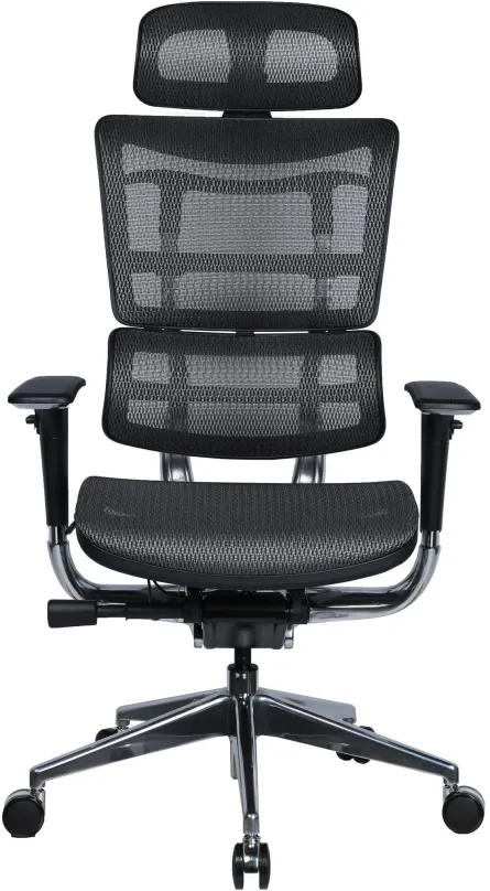 Kancelárska stolička MOSH AirFlow 801 sivá