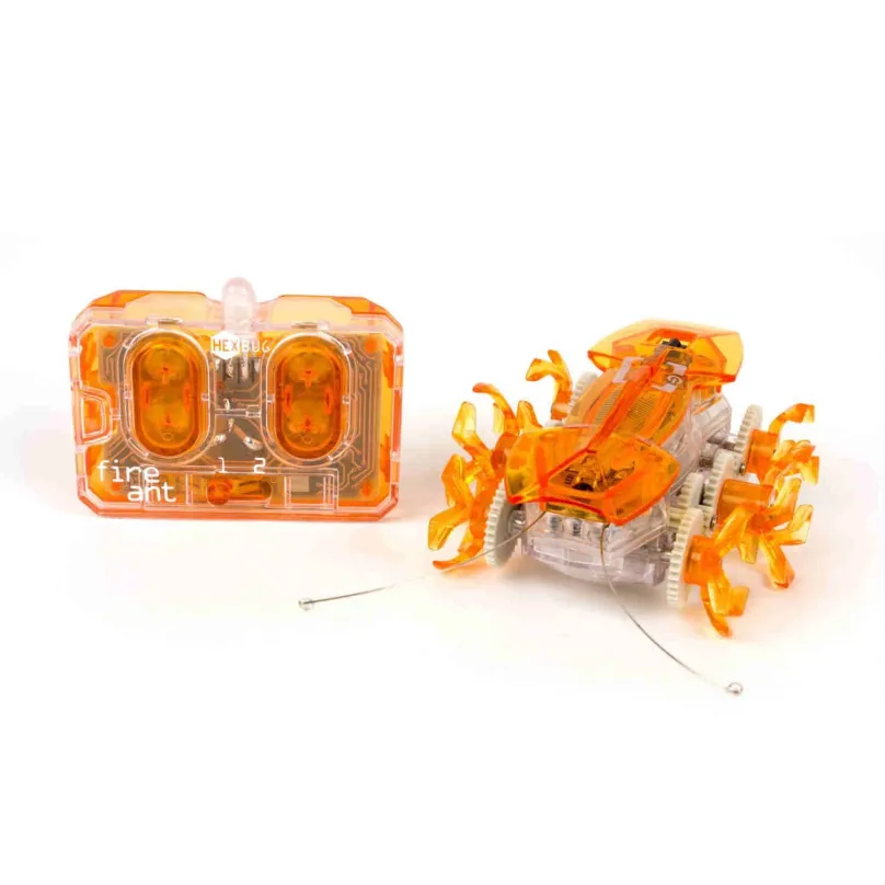 Mikrorobot Hexbug Ohnivý mravec - oranžový