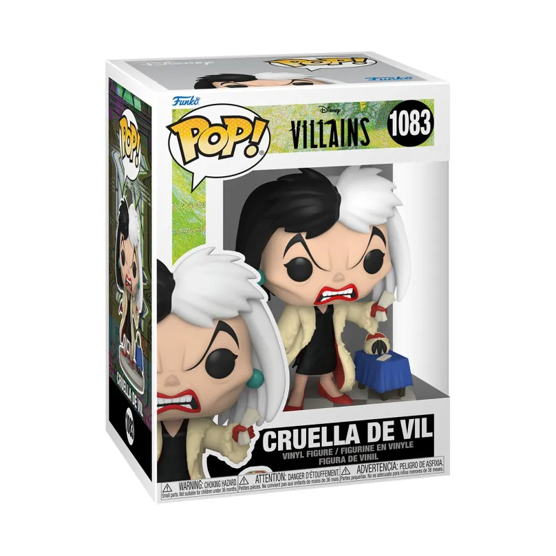POP Disney Funko: Villains S4 - Cruella de Vil