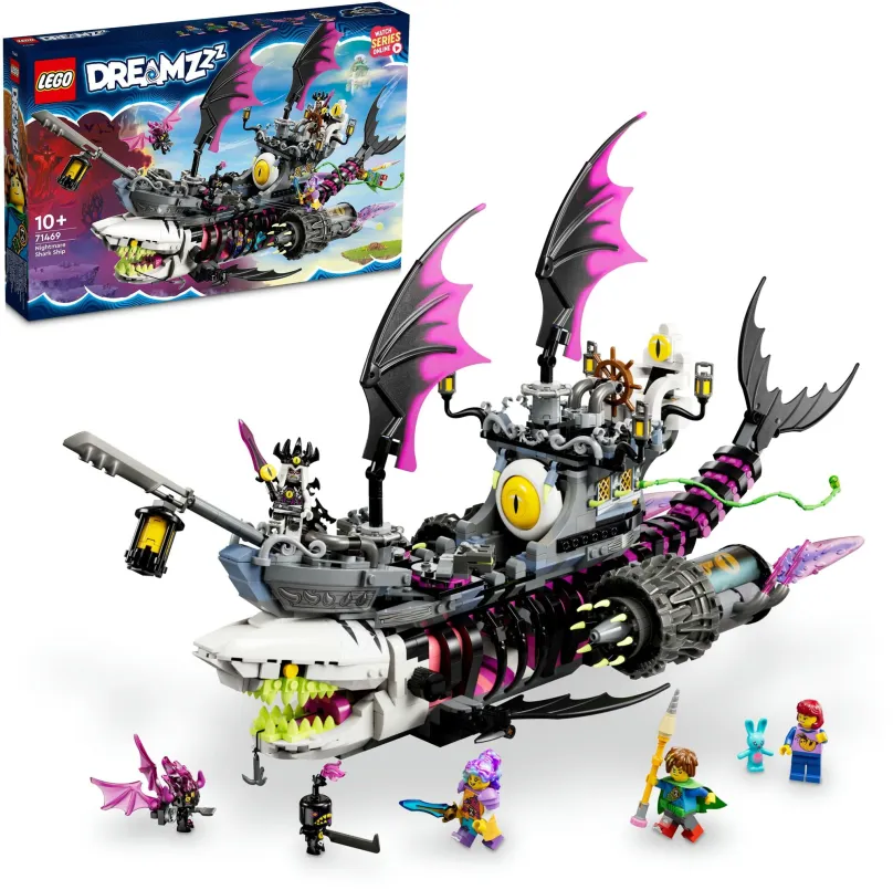 LEGO stavebnica LEGO® DREAMZzz™ 71469 Žraločkoloď z nočných mor
