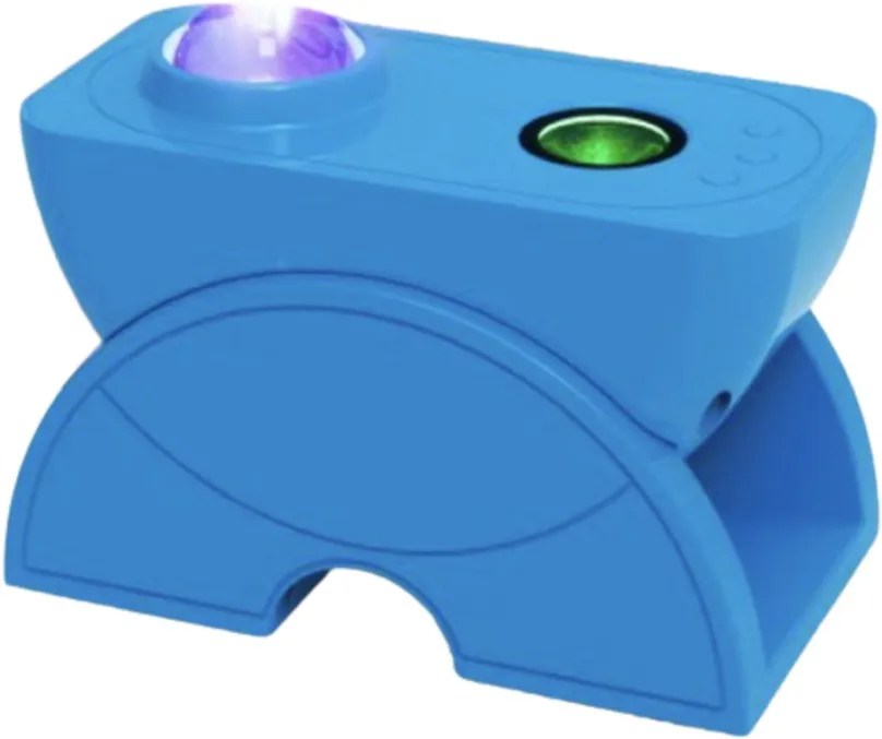 Detský projektor BOT Projektor nočnej oblohy S3 music & flexible, modrý