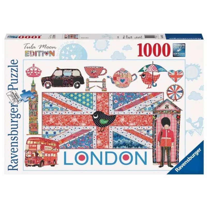 Ravensburger 19372 Puzzle Tula Moon London 1000 dielikov