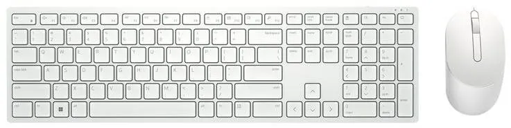 Set klávesnice a myši Dell Pro KM5221W biela - UK (QWERTY)