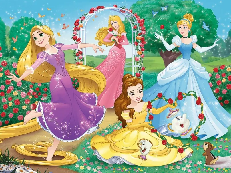 TREFL Puzzle Disney princeznej: Byť princeznou 30 dielikov