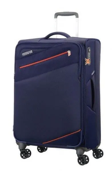 Cestovný kufor American Tourister Pikes Peak Spinner 80 Carbon Blue