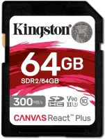 Pamäťová karta Kingston SDXC 64GB Canvas React Plus