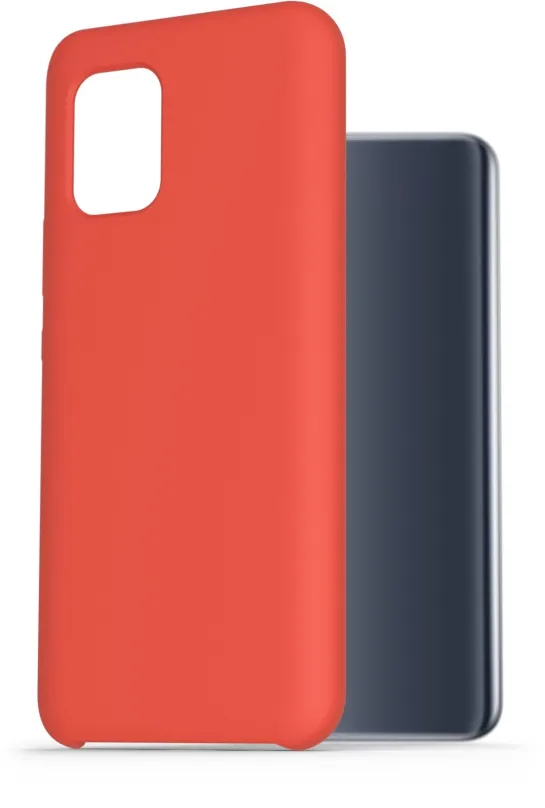 Kryt na mobil AlzaGuard Premium Liquid Silicone Case pre Xiaomi Mi 10 Lite 5G červené