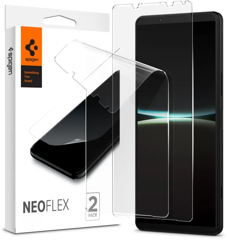 Ochranná fólia Spigen Film Neo Flex 2 Pack Sony Xperia 5 IV