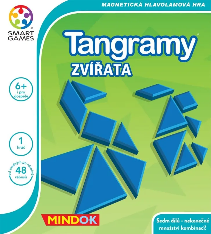 Hlavolam Smart Tangramy - Zvieratá