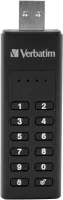 Flash disk VERBATIM Keypad Secure Drive 128 GB USB 3.0, 128 GB - USB 3.2 Gen 1 (USB 3.0),
