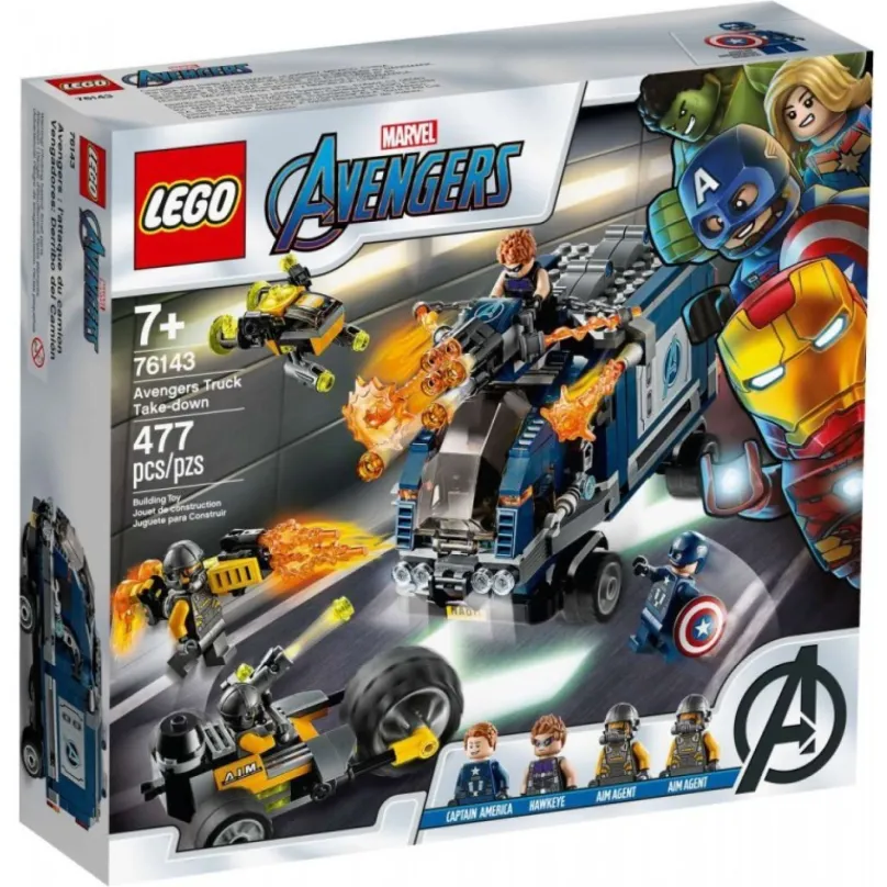 LEGO stavebnice LEGO Super Heroes 76143 Avengers: Boj o nákladiak