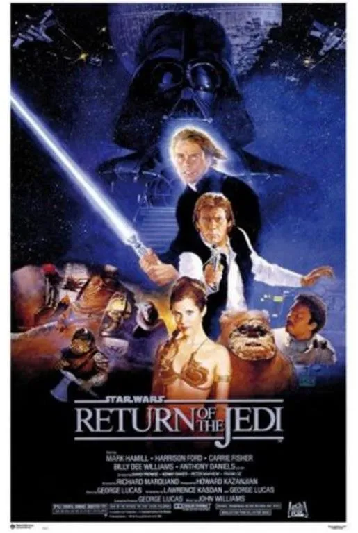 Plagát Star Wars - The Return of the Jedi - plagát