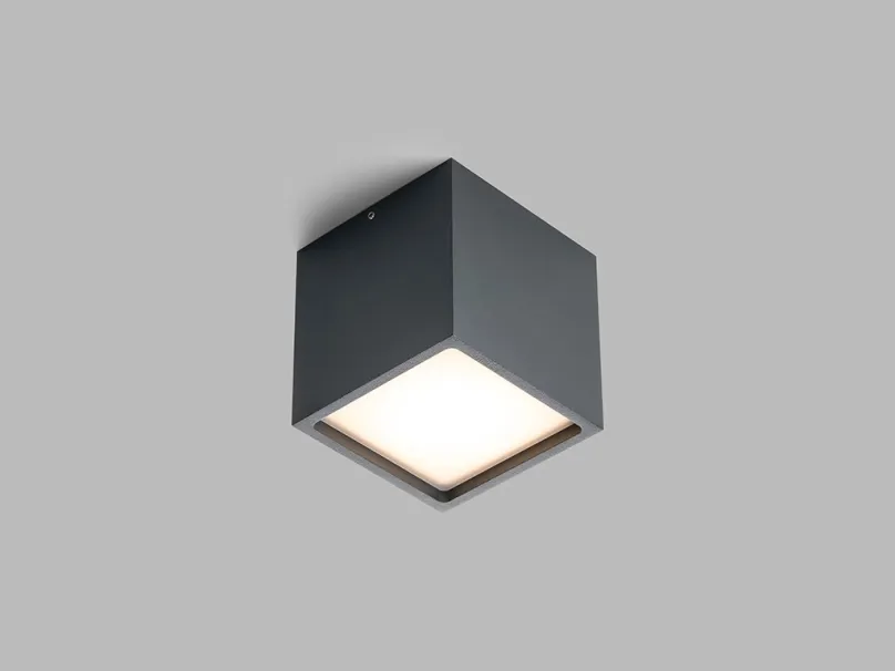 LED2 5111134 LED vonkajšie stropné bodové svietidlo CUBE 12W | 500lm | 3000K | IP54