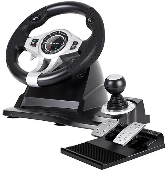 Volant ROADSTER 4in1 volant PC | PS3 | PS4 | Xone, s pedálmi, uhol otáčania do 270°, 12 tl