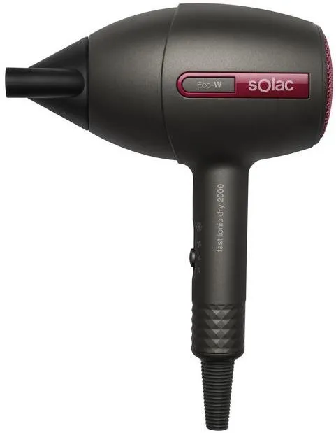 Fén na vlasy Solac SH7087 Fast Ionic Dry 2000, s ionizátorom, príkon 2000 W, studený vzduc