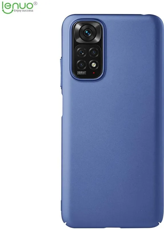 Kryt na mobil Lenuo Leshield obal pre Xiaomi Redmi Note 11/11S, modrá