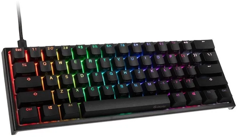Herná klávesnica Ducky ONE 2 Mini Gaming, MX-Brown, RGB-LED, black - US