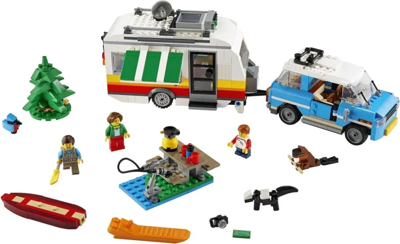 LEGO stavebnica LEGO® Creator 31108 Rodinná dovolenka v karavane