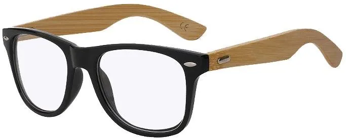Slnečné okuliare VeyRey Okuliare s čírymi sklami Nerd Graham čierne