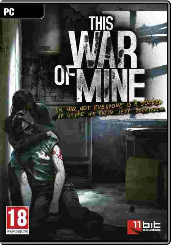 PC hra This War of Mine, elektronická licencia, kľúč pre Steam, žáner: simulátor,