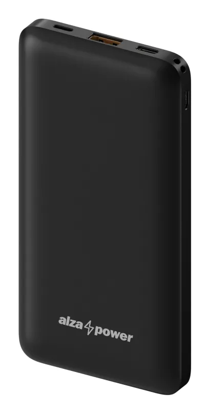 PowerBank AlzaPower Thunder 10000mAh Fast Charge + PD3.0 čierna