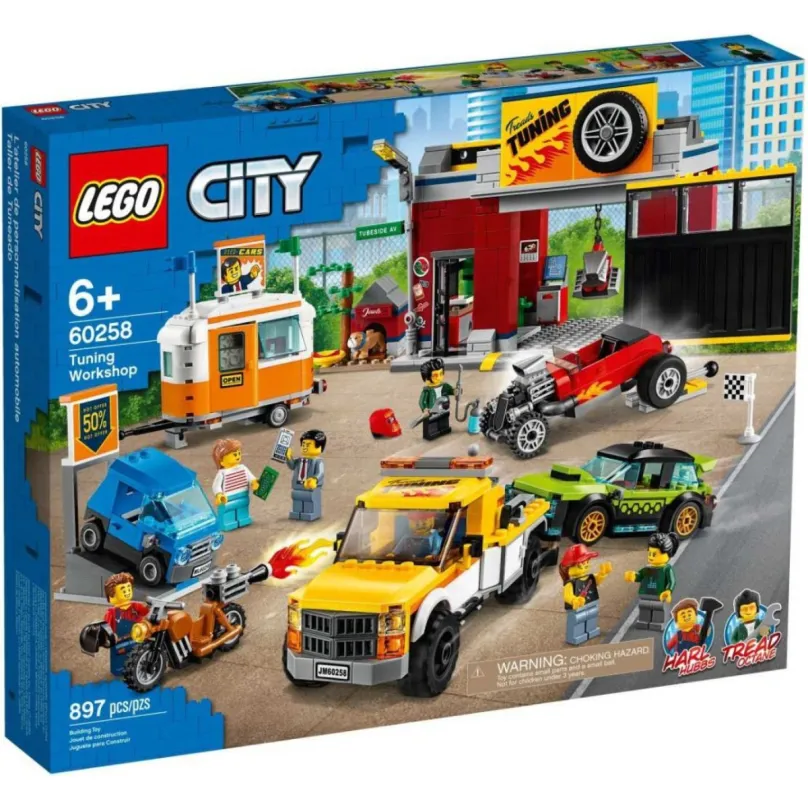 LEGO stavebnice LEGO City Nitro Wheels 60258 Tuningová dielňa